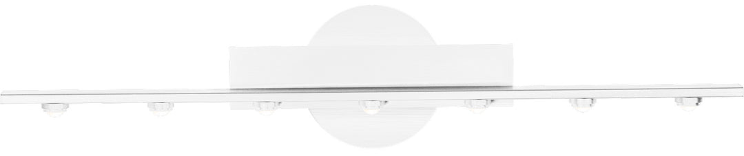 PageOne Leonardo PW030028-MH Bath Vanity Light 28 in. wide - Matte White