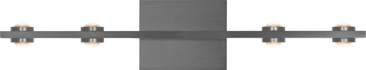 PageOne Aurora PW131319-AL Bath Vanity Light 25 in. wide - Brushed Aluminum