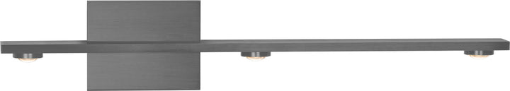 PageOne Aurora PW131326-AL Bath Vanity Light 27 in. wide - Brushed Aluminum
