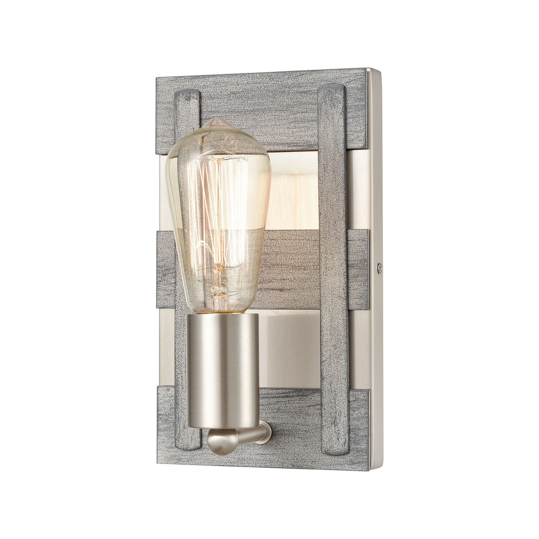 Elk Brigantine 33451/1 Wall Sconce Light - Weathered Driftwood