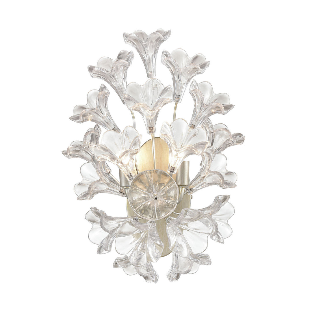 Elk Celene 33480/2 Wall Sconce Light - Aged Silver