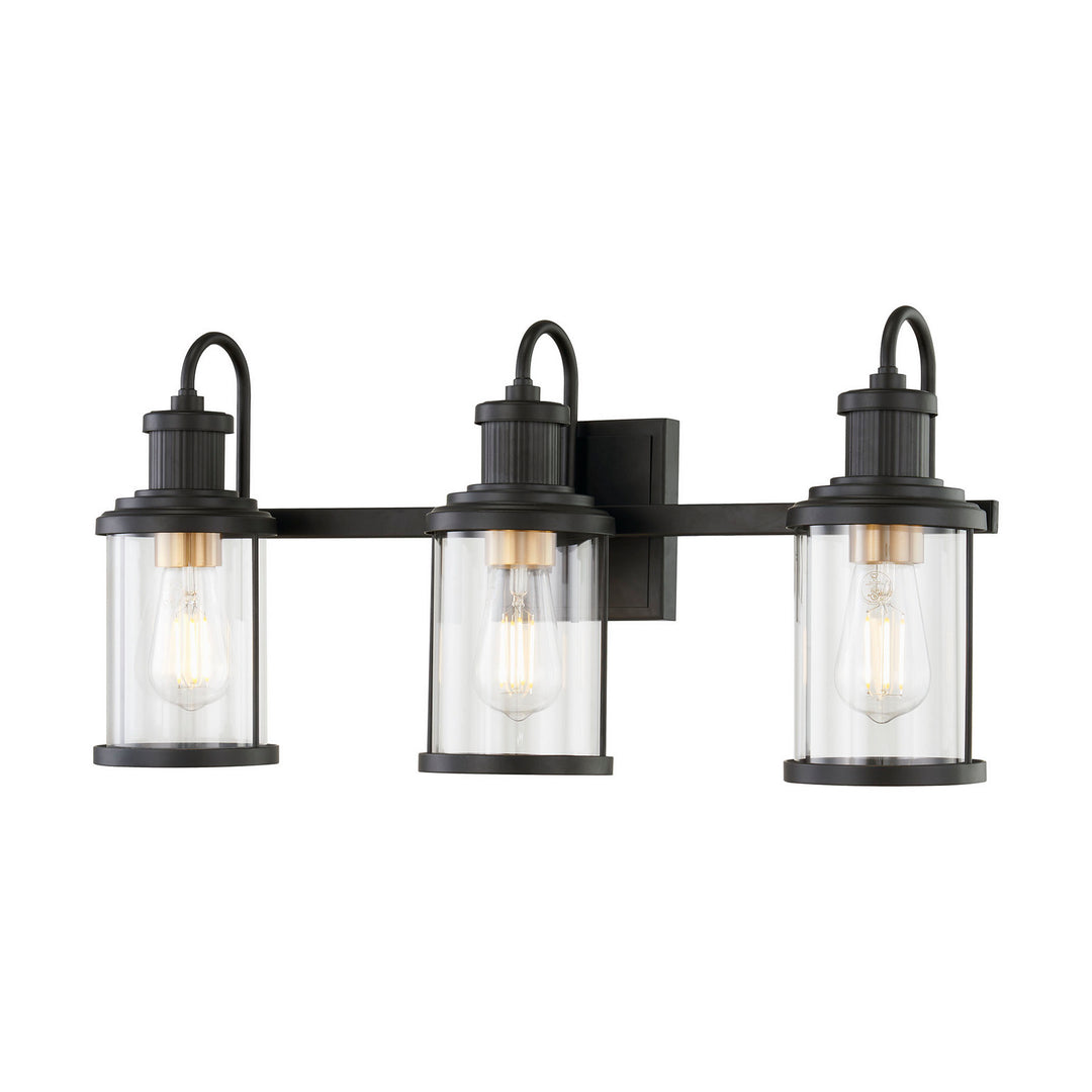 Elk Millburn 47452/3 Bath Vanity Light 24 in. wide - Matte Black