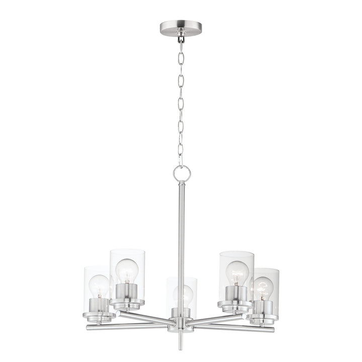 Maxim Corona 10205CLSN Chandelier Light - Satin Nickel