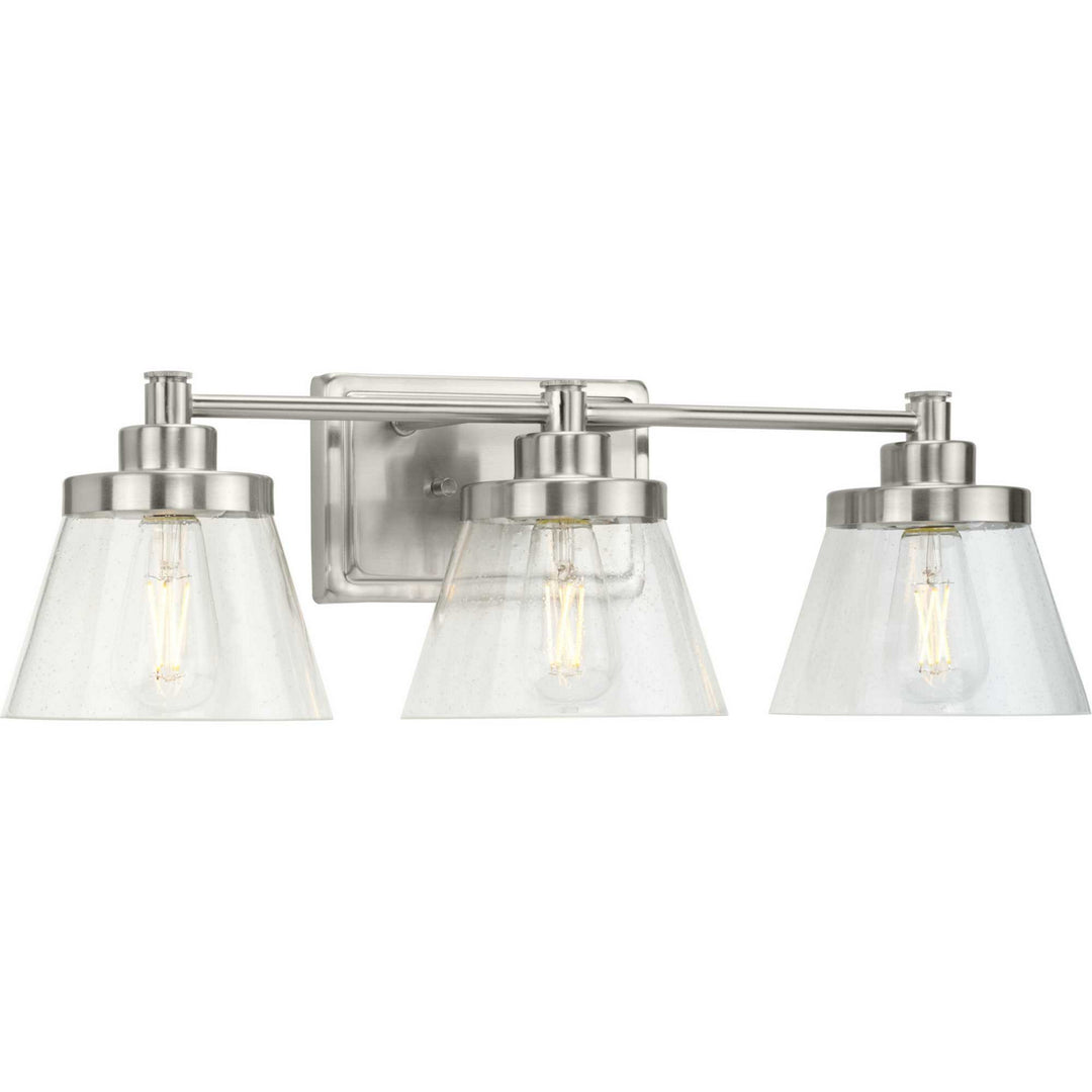 Progress Hinton P300350-009 Bath Vanity Light 25 in. wide - Brushed Nickel