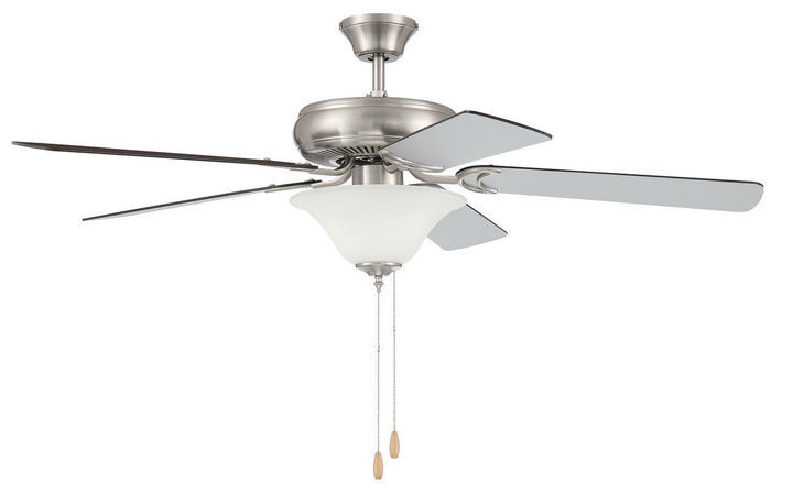 Craftmade Lighting DCF52BNK5C1W  Decorator's Choice Bowl Light Kit Fan Brushed Polished Nickel