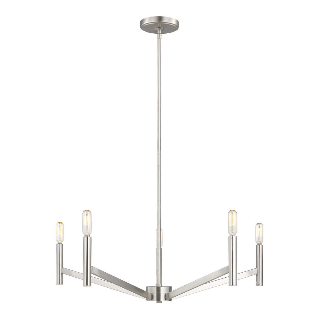 Visual Comfort Studio Vector 3124305-962 Chandelier Light - Brushed Nickel