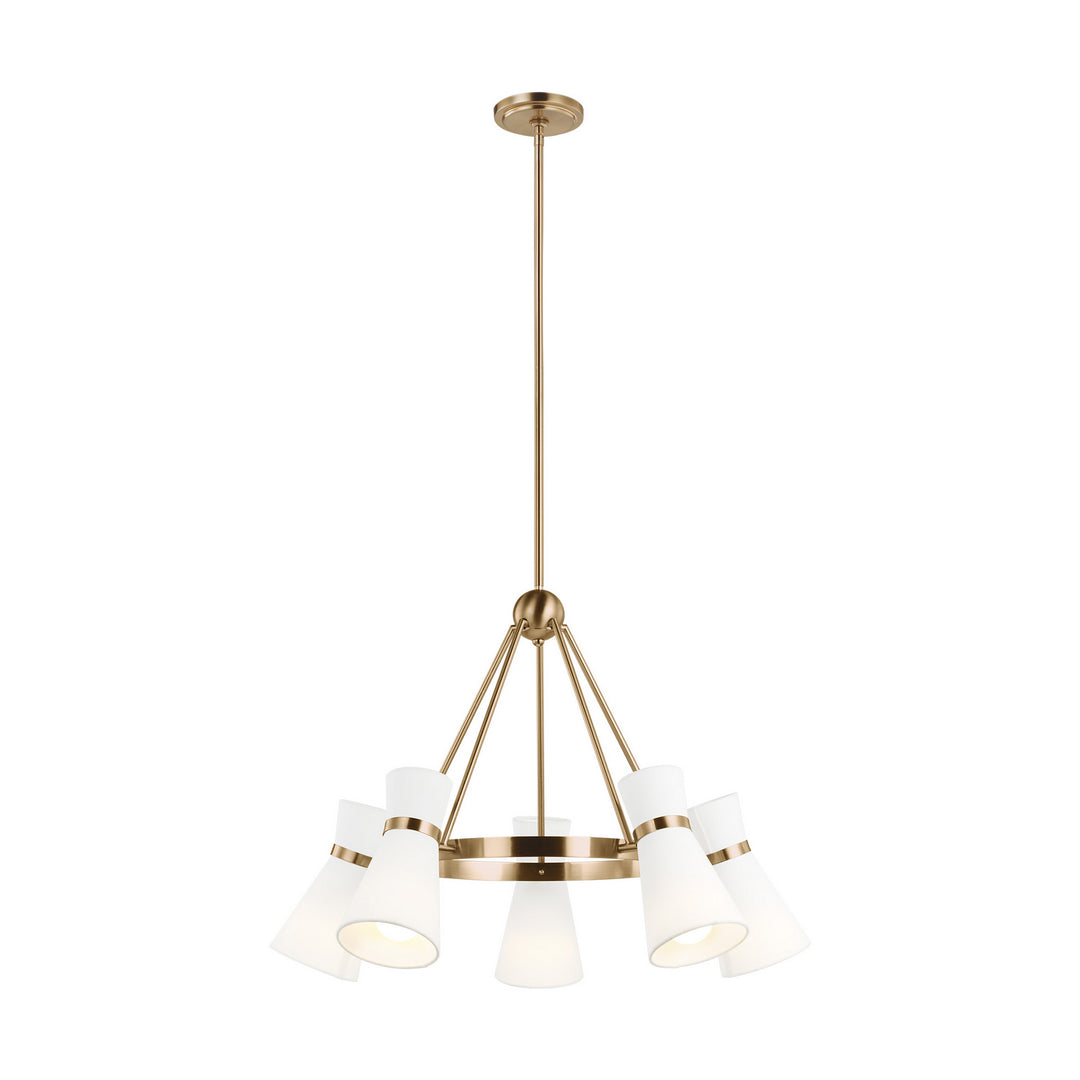 Visual Comfort Studio Clark 3190505-848 Chandelier Light - Satin Brass