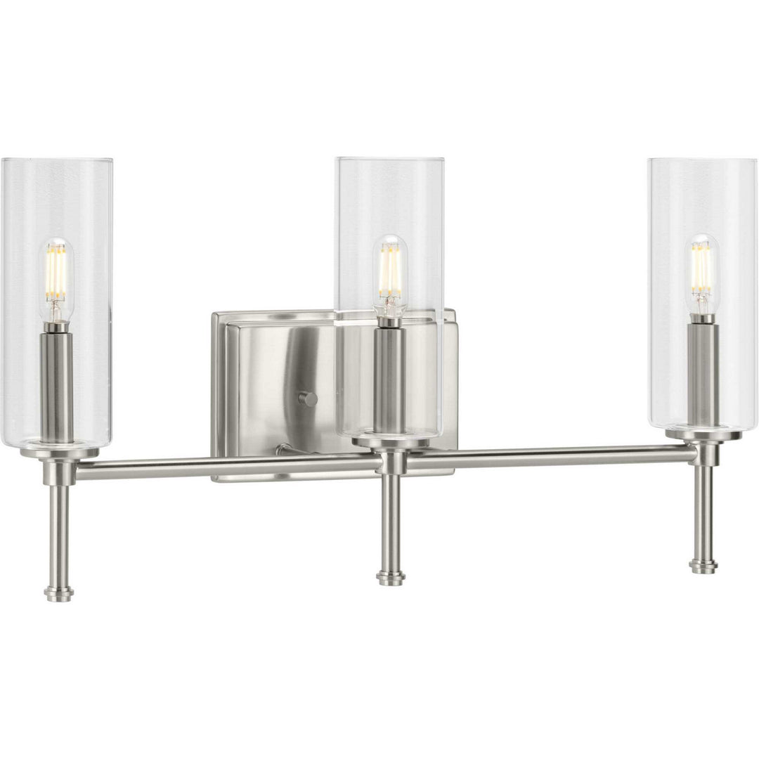 Progress Elara P300358-009 Bath Vanity Light 23 in. wide - Brushed Nickel