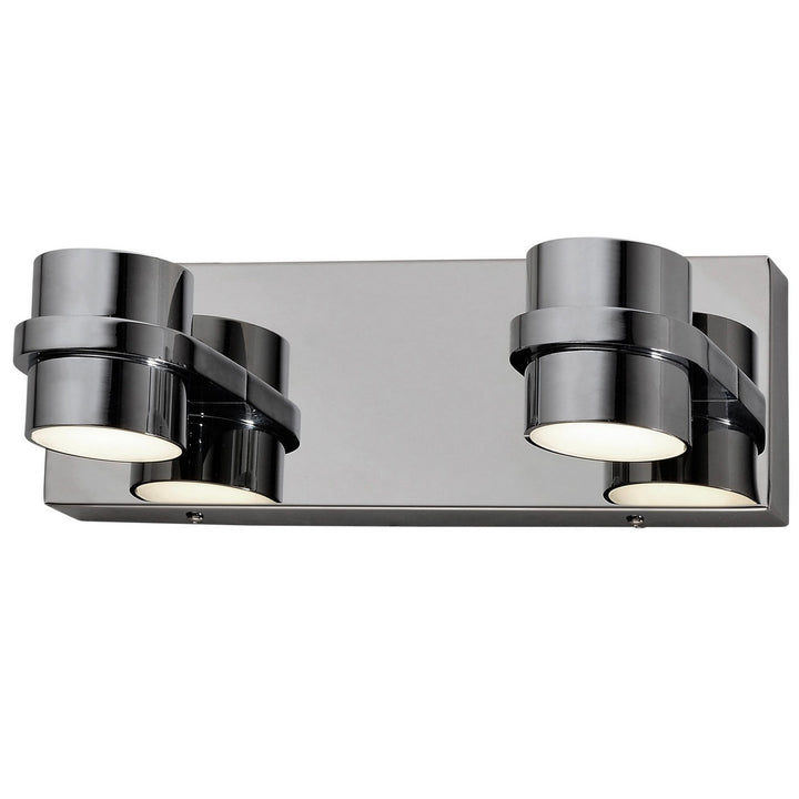 Varaluz Twocan 610810 Bath Vanity Light 13 in. wide - Polished Chrome