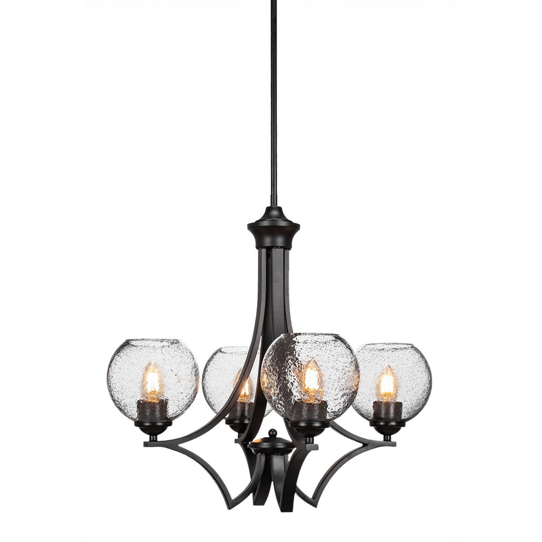 Toltec Zilo 564-mb-4102 Chandelier Light - Matte Black