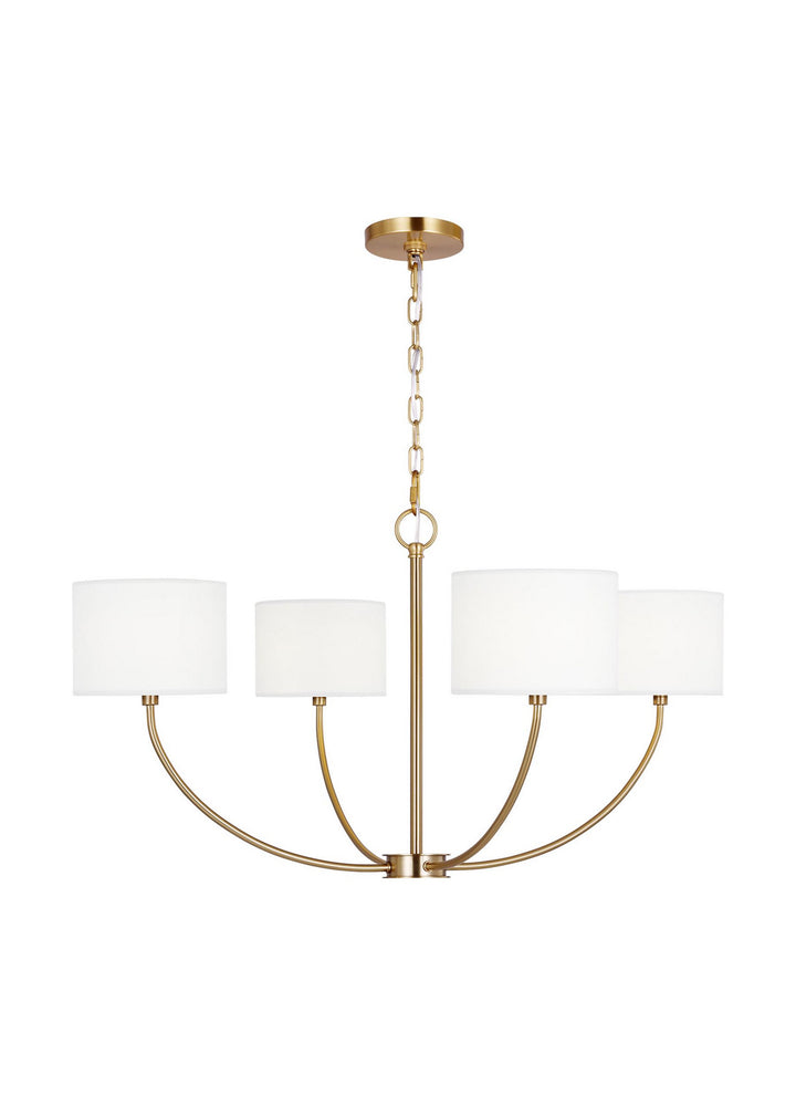 Visual Comfort Studio Sawyer KSC1034BBS Chandelier Light - Burnished Brass