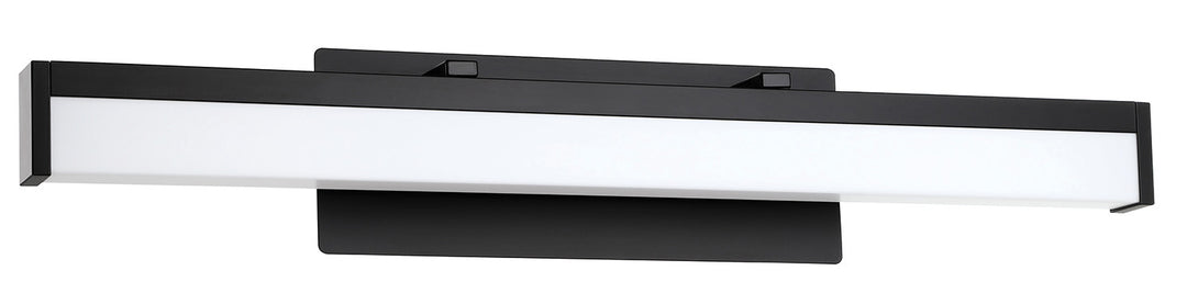 Eglo Hemlock 205129A Bath Vanity Light 28 in. wide - Matte Black