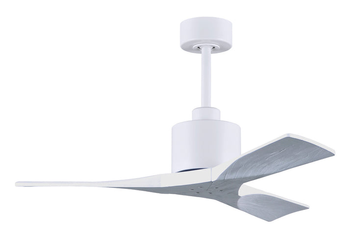 Matthews Fan Company Nan NK-MWH-MWH-42 Ceiling Fan - Matte White, Matte White/