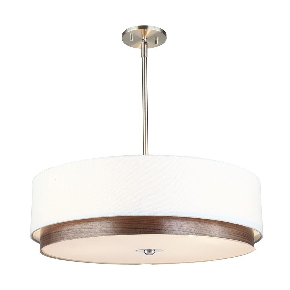 Maxilite Lynnwood MX 2104-23R40 Pendant Light - Satin Nickel
