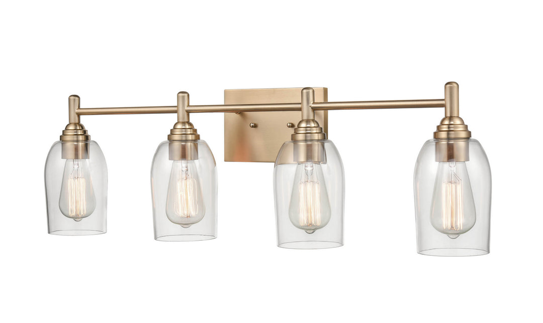 Millennium Arlett 4994-MG Bath Vanity Light 31 in. wide - Modern Gold
