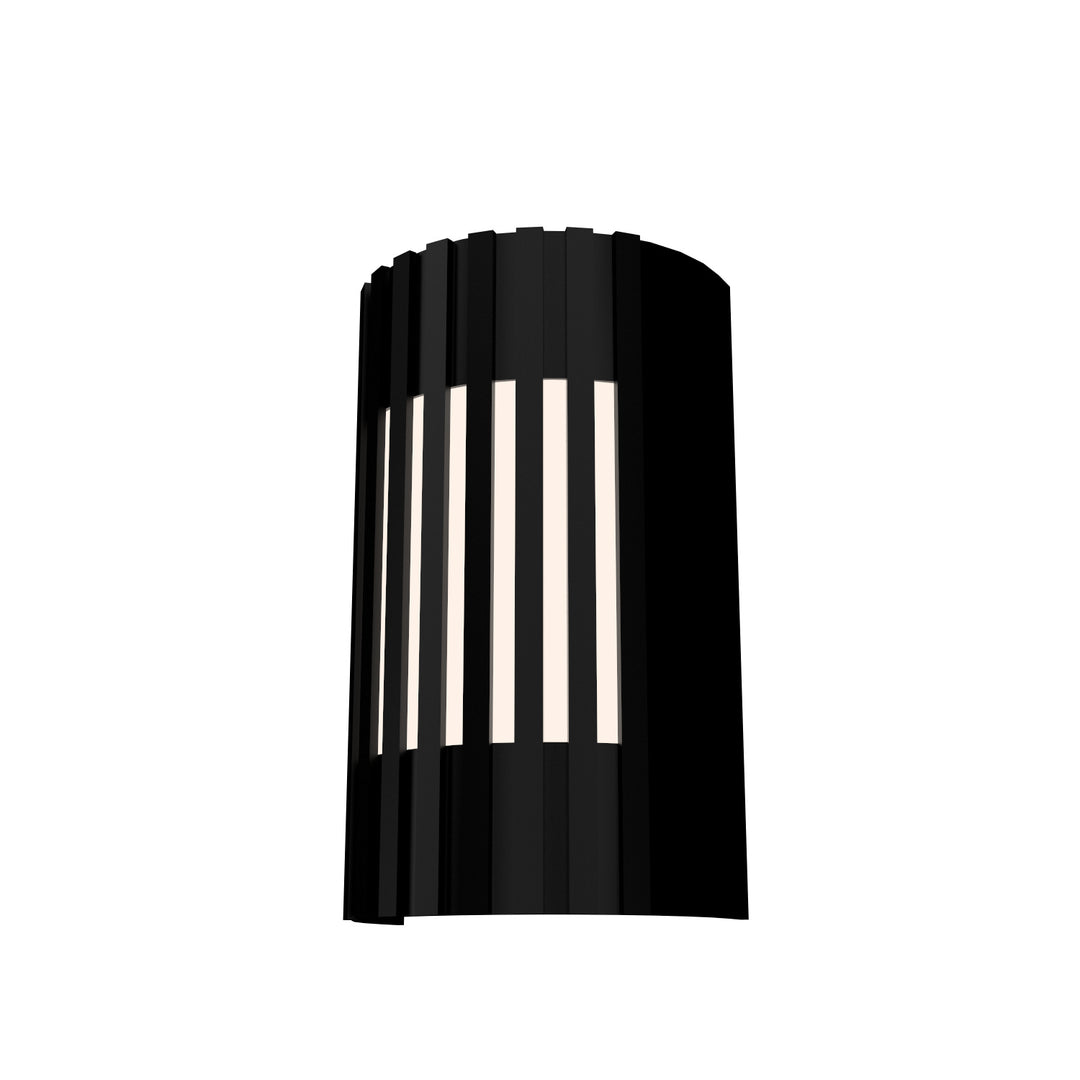 Accord Slatted 420.02 Wall Light - Matta Black