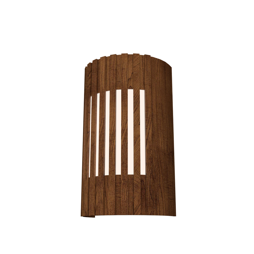 Accord Slatted 420.06 Wall Light - Imbuia