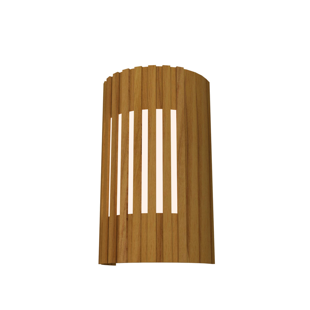 Accord Slatted 420.12 Wall Light - Teak