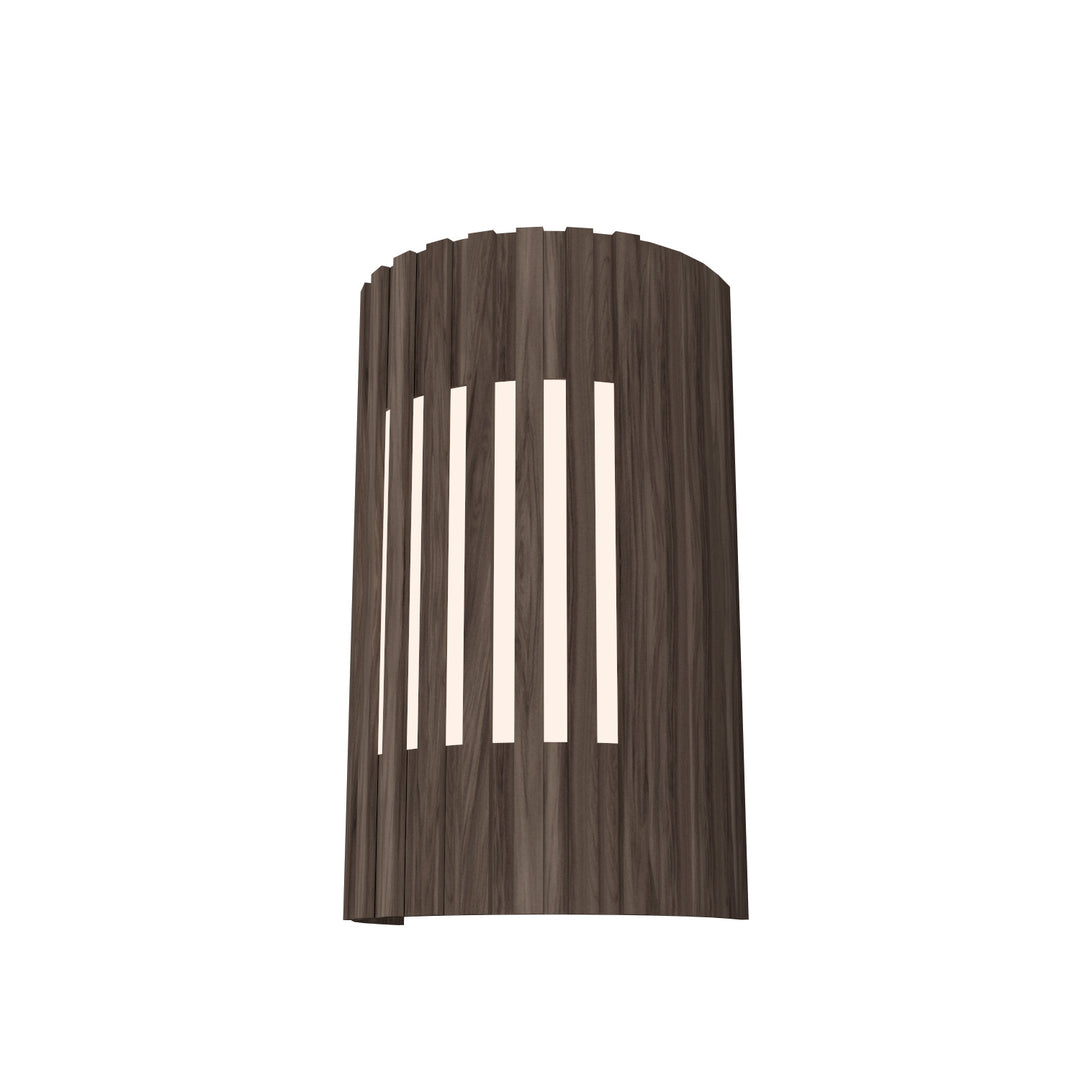 Accord Slatted 420.18 Wall Light - American Walnut