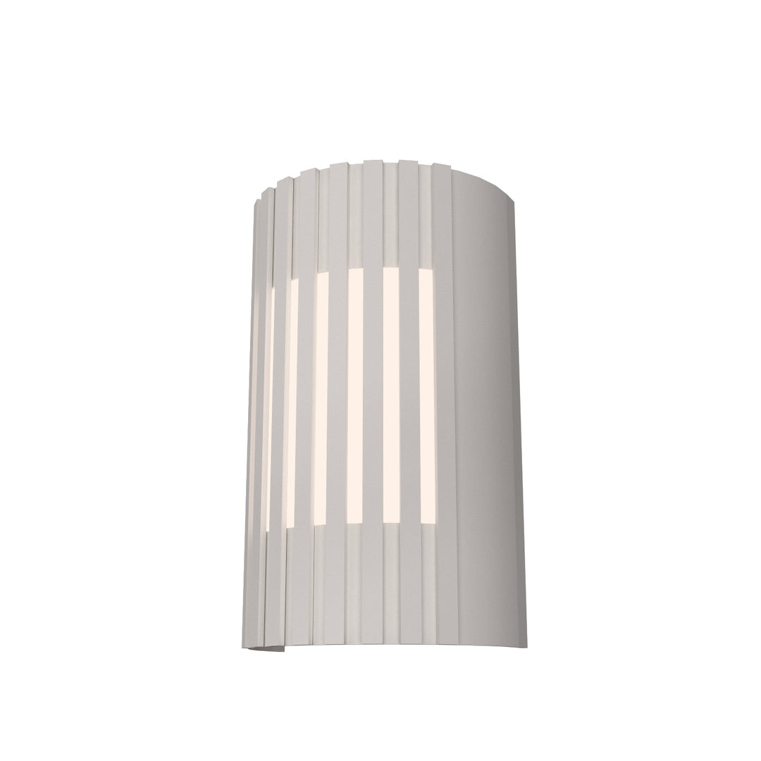 Accord Slatted 420.25 Wall Light - Iredesent White