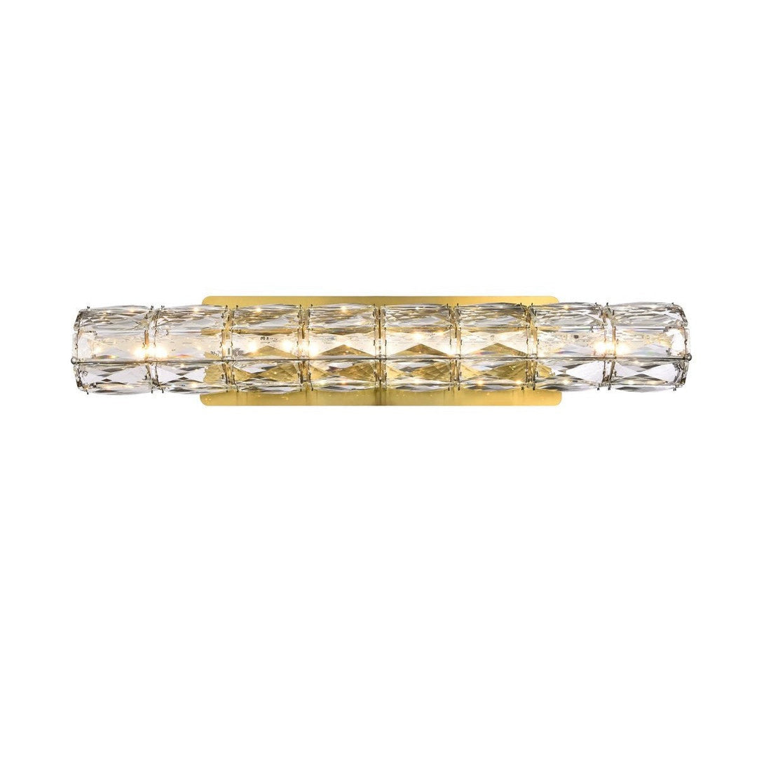Elegant Valetta 3501W24G Bath Vanity Light 4 in. wide - Gold