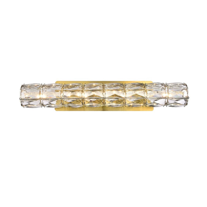 Elegant Valetta 3501W24G Bath Vanity Light 4 in. wide - Gold
