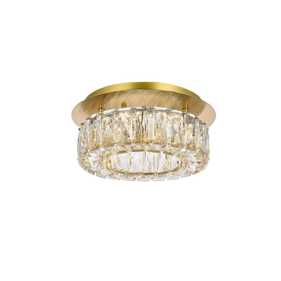 Elegant Monroe 3503F12G Ceiling Light - Gold