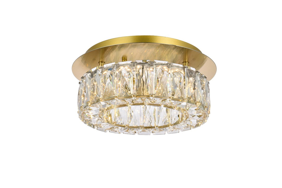 Elegant Monroe 3503F12G Ceiling Light - Gold