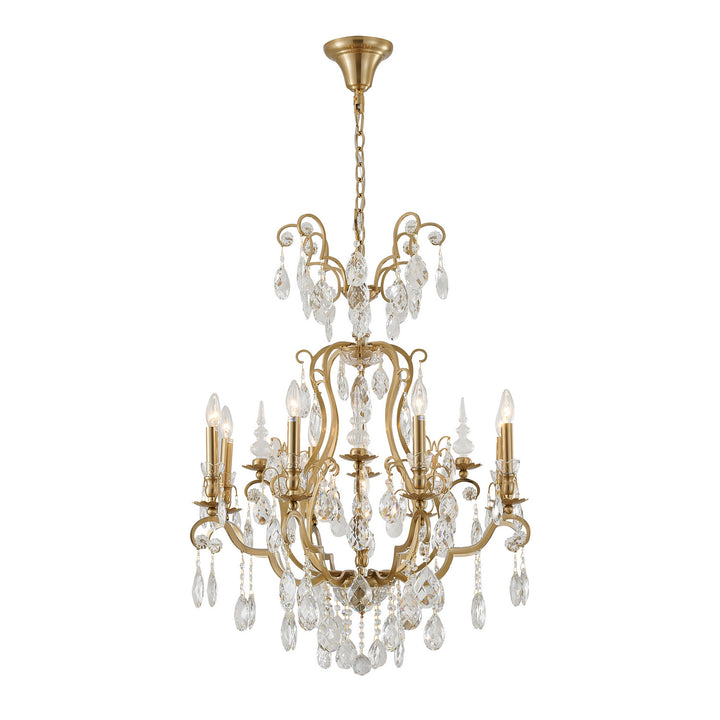 Bethel International BET65XL-AB Chandelier Light - Antique Brass