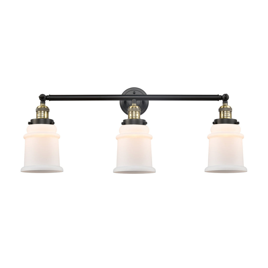 Innovations Franklin Restoration 205-BAB-G181 Bath Vanity Light 30 in. wide - Black Antique Brass