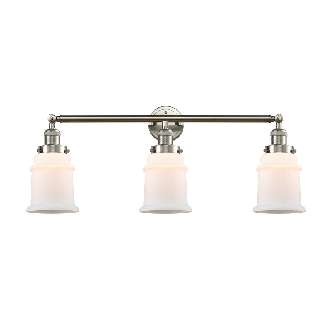 Innovations Franklin Restoration 205-SN-G181-LED Bath Vanity Light 30 in. wide - Brushed Satin Nickel
