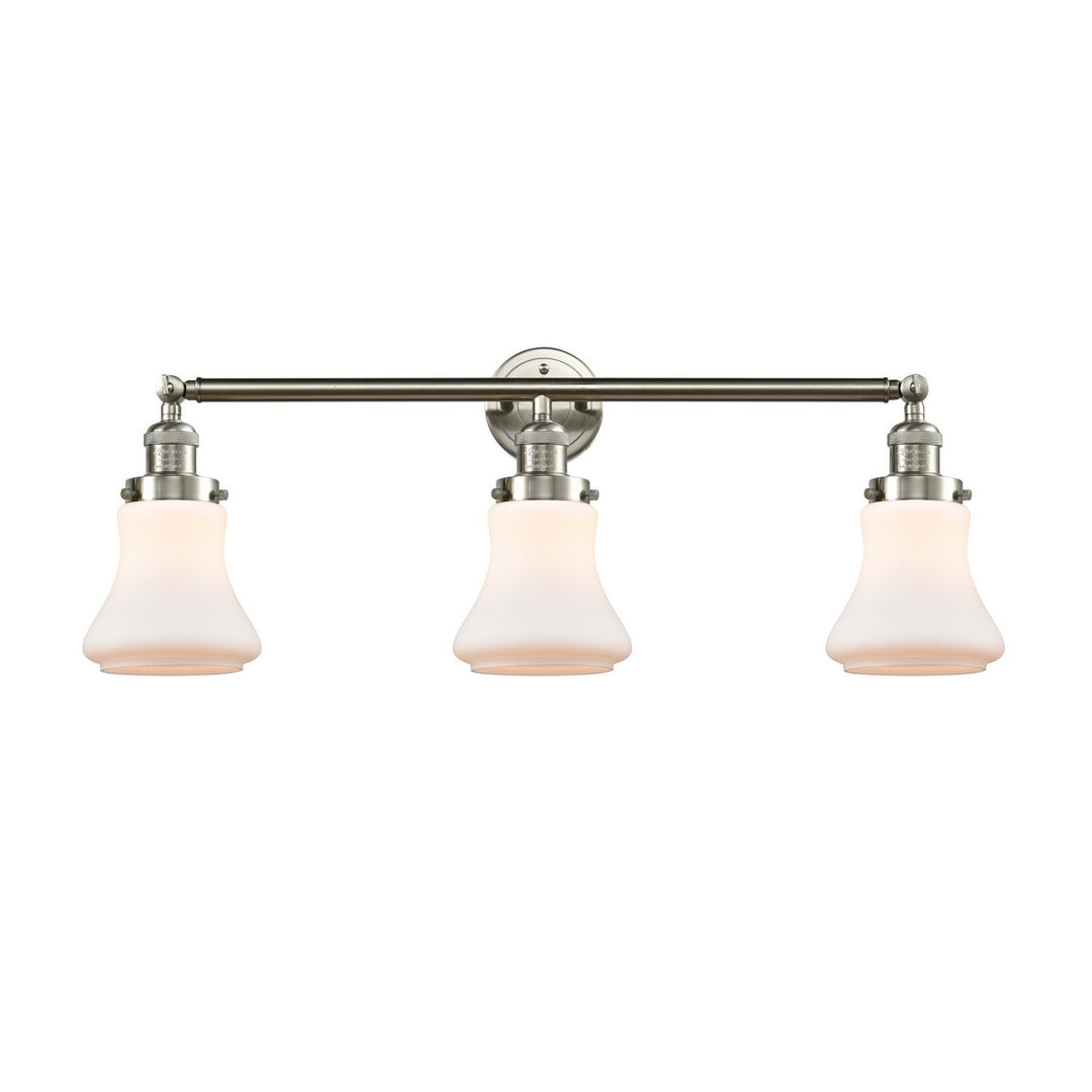 Innovations Franklin Restoration 205-SN-G191 Bath Vanity Light 30 in. wide - Brushed Satin Nickel