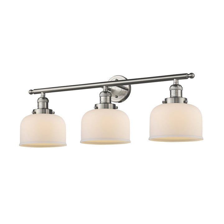 Innovations Franklin Restoration 205-SN-G71-LED Bath Vanity Light 32 in. wide - Brushed Satin Nickel