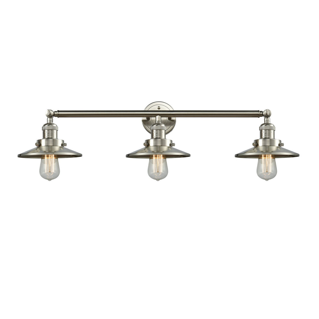 Innovations Franklin Restoration 205-SN-M2-LED Bath Vanity Light 32 in. wide - Brushed Satin Nickel