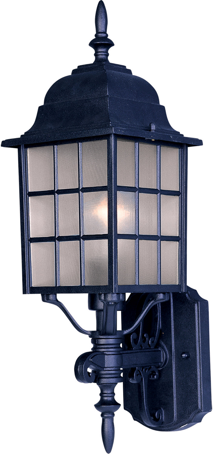 Maxim Lighting 1050BK  North Church Outdoor Black