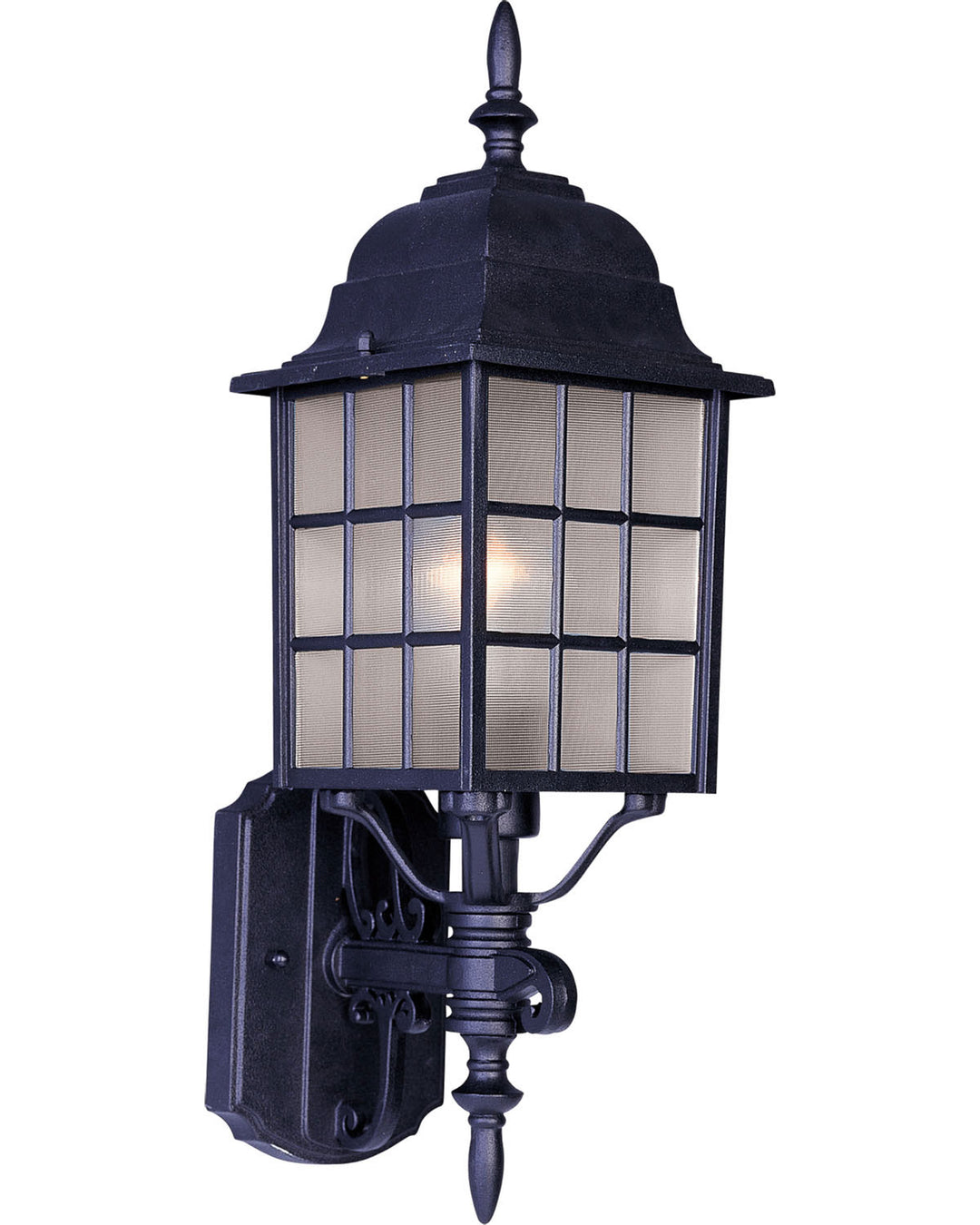Maxim Lighting 1050BK  North Church Outdoor Black