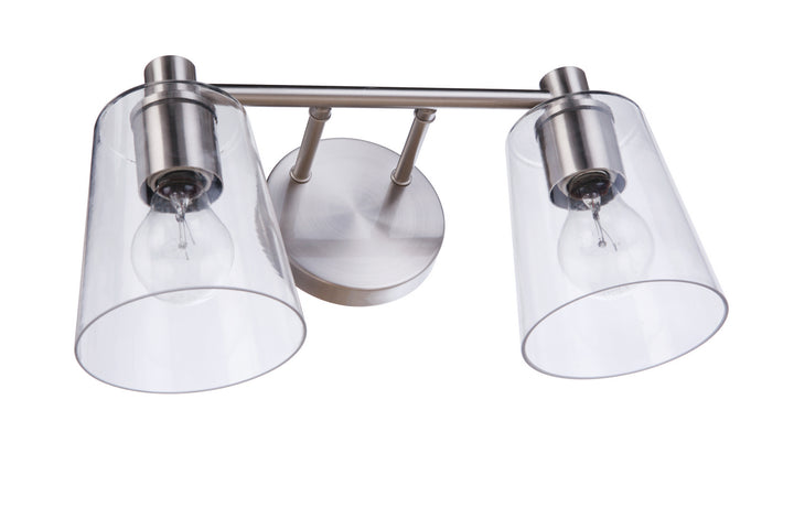 Craftmade Emilio 12615BNK2 Bath Vanity Light 16 in. wide - Brushed Polished Nickel