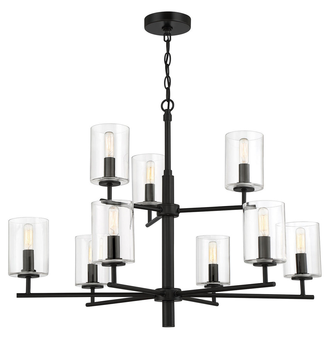 Craftmade Hailie 55629-FB Chandelier Light - Flat Black