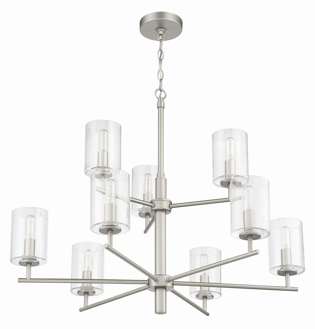 Craftmade Hailie 55629-SN Chandelier Light - Satin Nickel