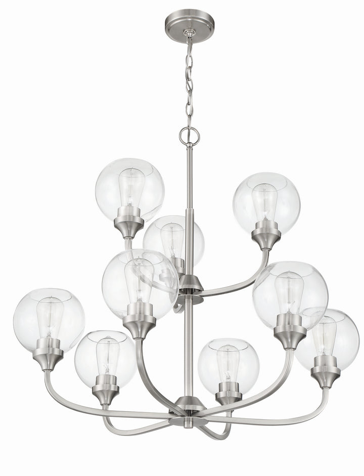 Craftmade Glenda 56229-BNK Chandelier Light - Brushed Polished Nickel