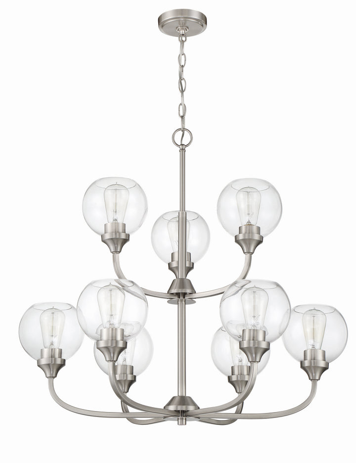 Craftmade Glenda 56229-BNK Chandelier Light - Brushed Polished Nickel