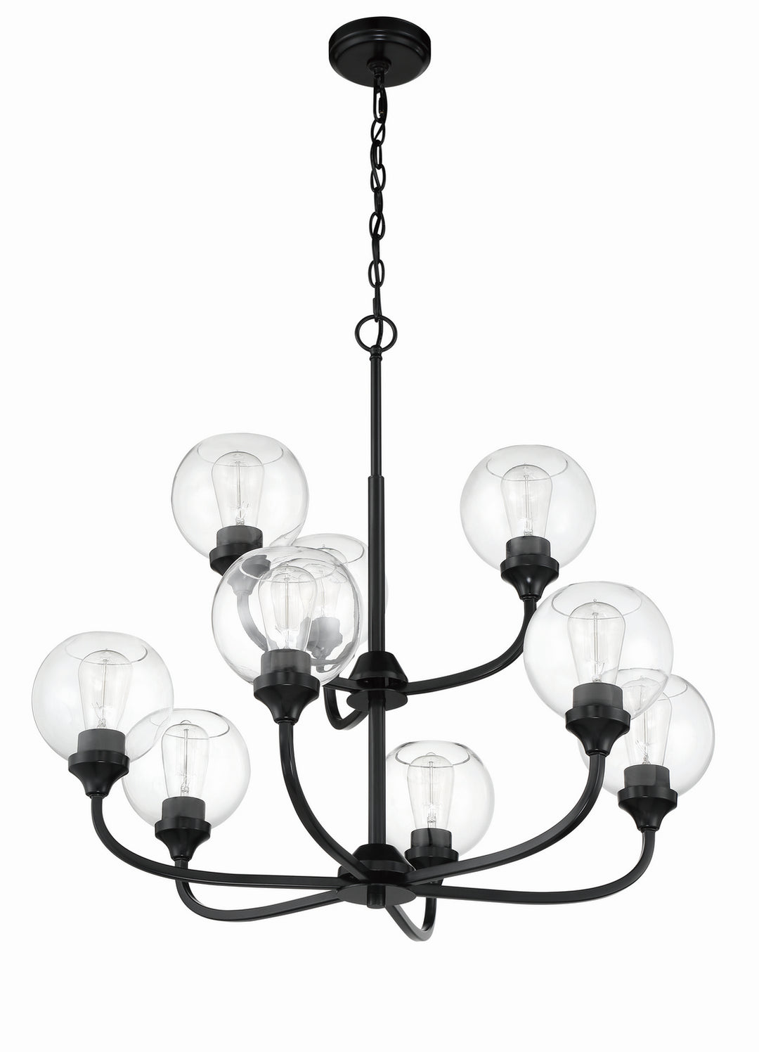 Craftmade Glenda 56229-FB Chandelier Light - Flat Black