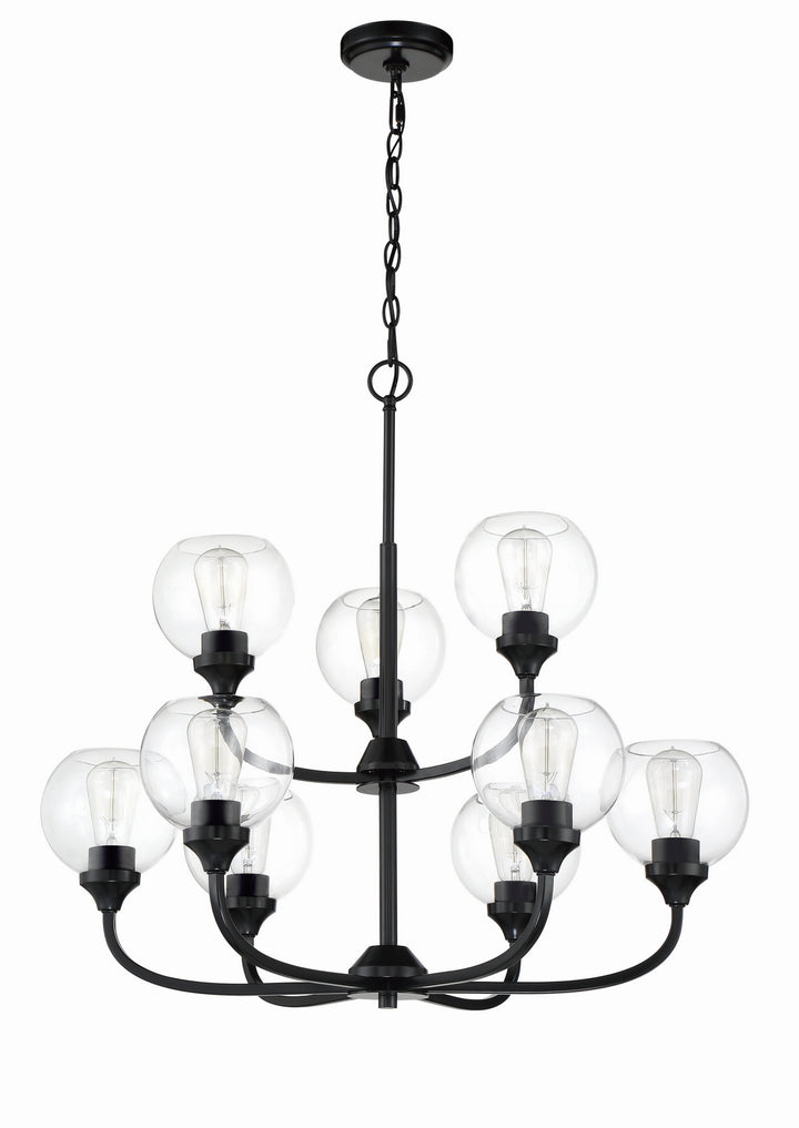 Craftmade Glenda 56229-FB Chandelier Light - Flat Black