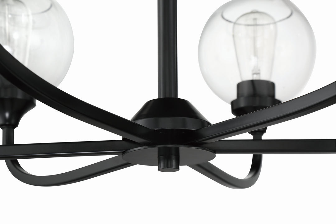 Craftmade Glenda 56229-FB Chandelier Light - Flat Black