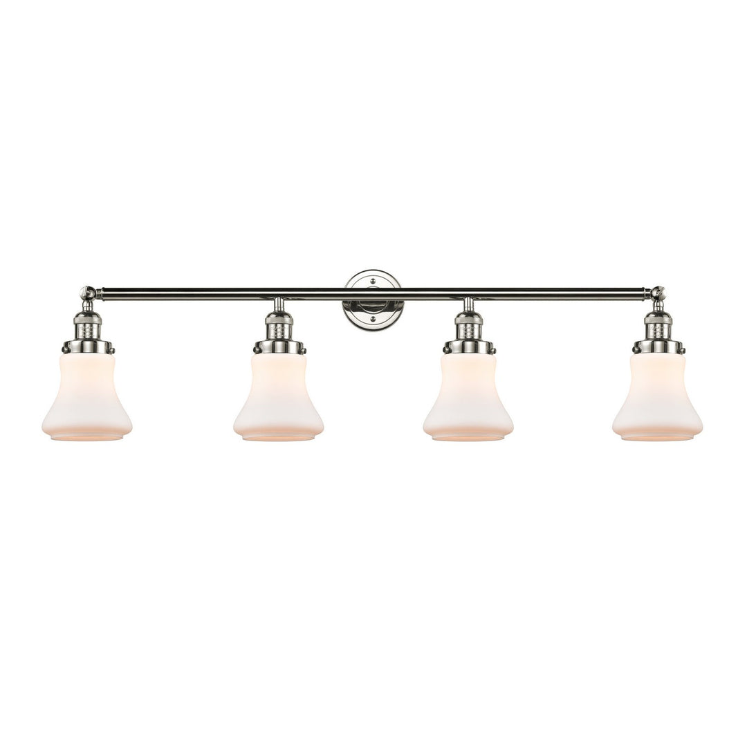 Innovations Franklin Restoration 215-PN-G191 Bath Vanity Light 43 in. wide - Polished Nickel
