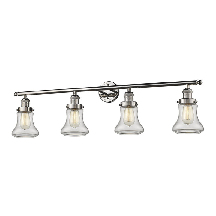 Innovations Franklin Restoration 215-PN-G192-LED Bath Vanity Light 43 in. wide - Polished Nickel