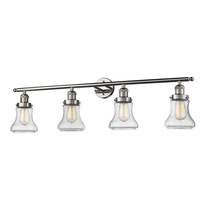 Innovations Franklin Restoration 215-PN-G194-LED Bath Vanity Light 43 in. wide - Polished Nickel