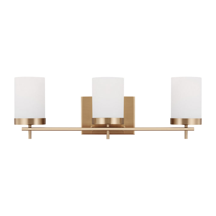 Visual Comfort Studio Zire 4490303EN3-848 Bath Vanity Light 24 in. wide - Satin Brass