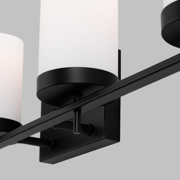 Visual Comfort Studio Zire 4490304EN3-112 Bath Vanity Light 34 in. wide - Midnight Black