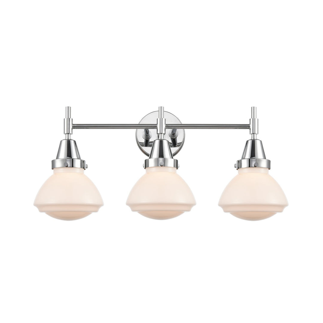 Innovations Caden 447-3W-PC-G321-LED Bath Vanity Light 25 in. wide - Polished Chrome